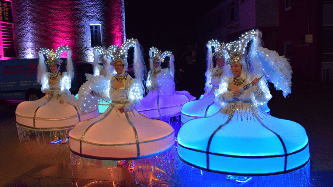 Leuchtende Gärten - Lichterzug Eiserfey © Seepark Zülpich